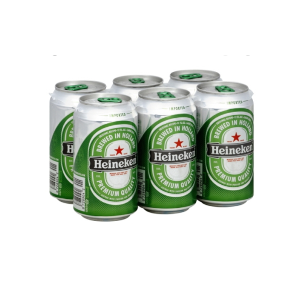 Heineken Lager - 6 / 12 Oz Can Alcohol