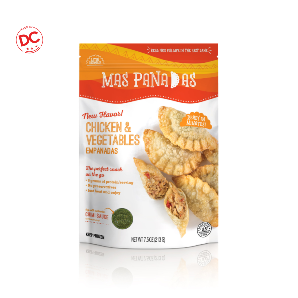 Mas Panadas Chicken - 8.5 Oz Bag Frozen