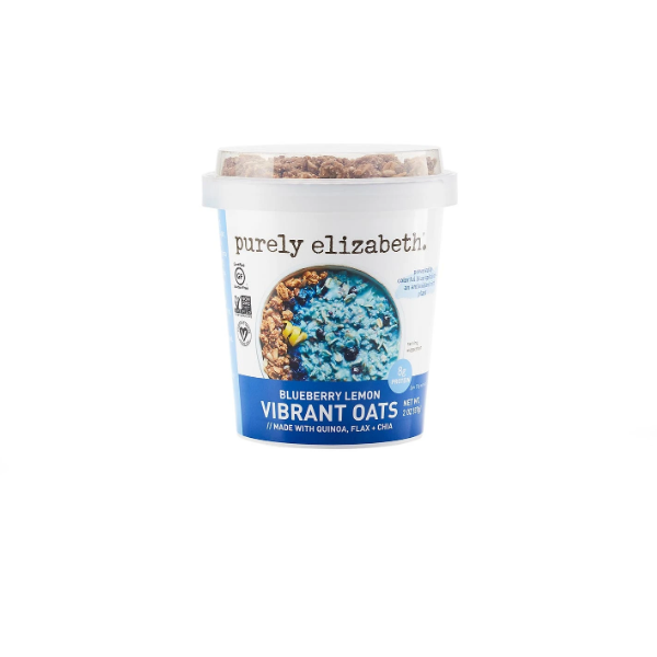 Vibrant Oats, Blueberry Lemon - 2 Oz Ctn