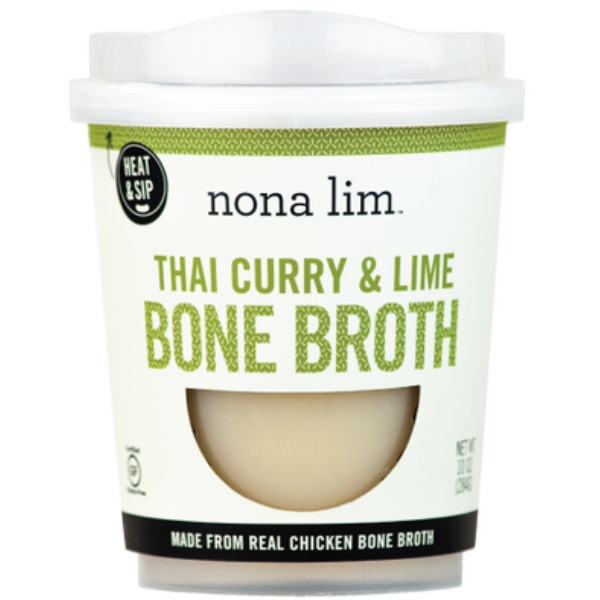 Bone Broth, Thai Curry, Lime - 10 Oz Ctn
