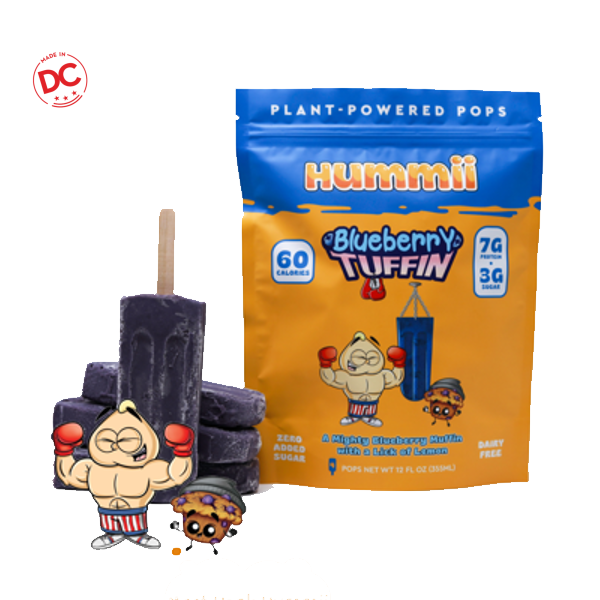 Blueberry Tuffin Plant-Powered Popsicle - 4 Pk Frozen