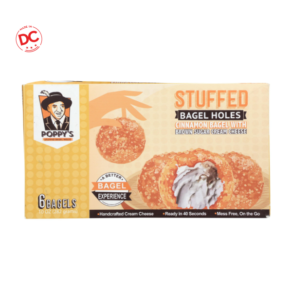 Cinnamon Stuffed Bagels - 10 Oz Box Frozen