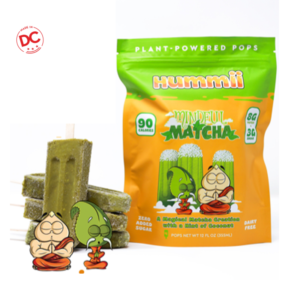 Mindful Matcha Plant-Powered Popsicle - 4 Pk Frozen