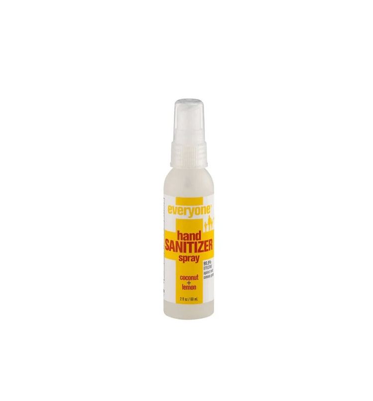 Hand Sanitizer Spray, Coconut + Lemon - 2 Oz Btl