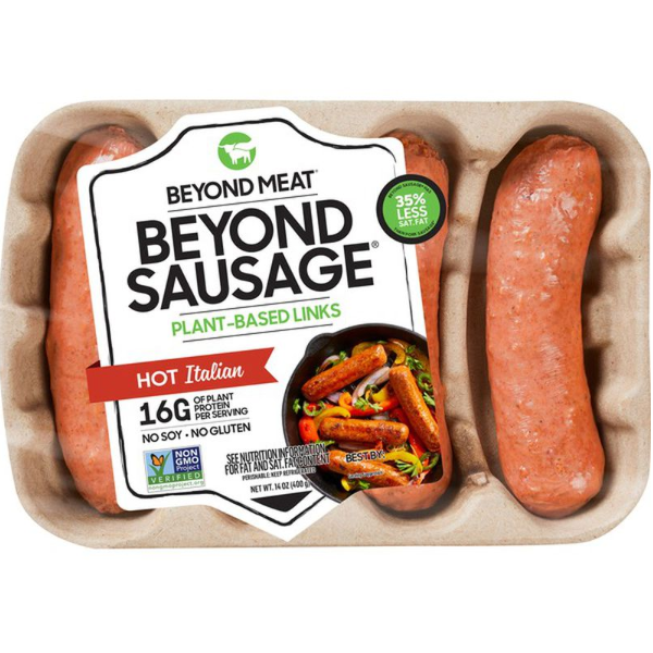 Beyond Sausage, Hot Italian - 14 Oz Ea