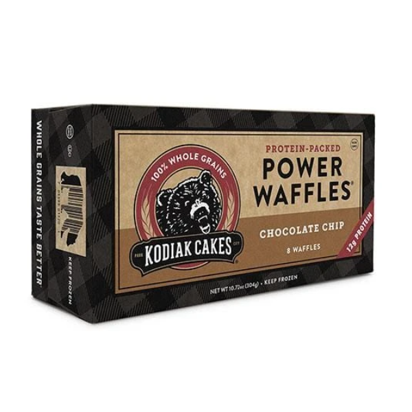 Waffles, Power Chocolate Chip - 10.72 Oz Box