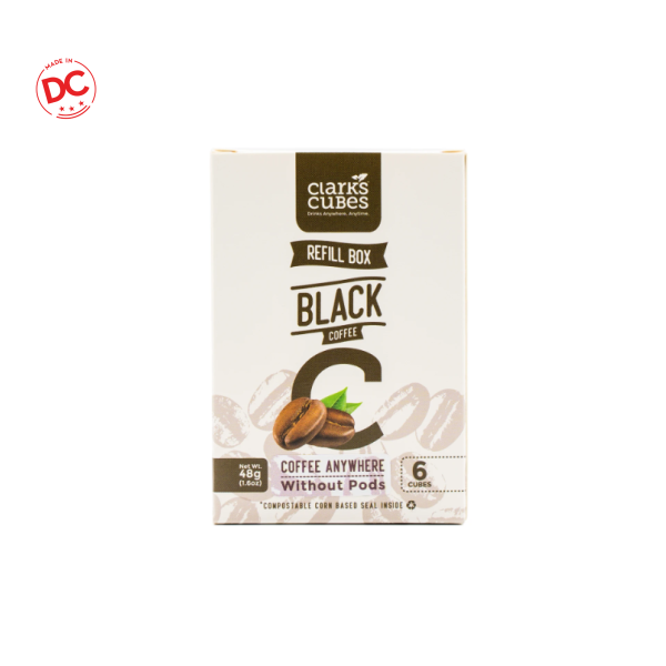 Refill Box Black Coffee - 6 Ct Shelf Stable Grocery