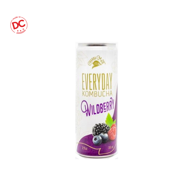 Sparkling Kombucha Wild Berry - 12 Oz Can Rtd Beverage