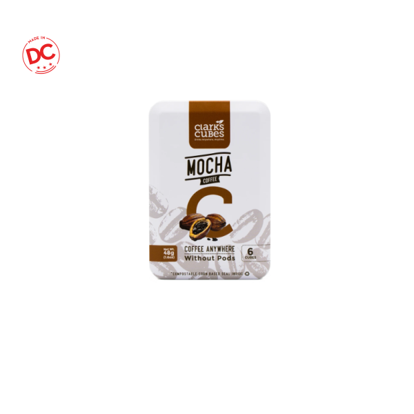 Travel Tin Mocha Coffee - 6 Ct Box Shelf Stable Grocery