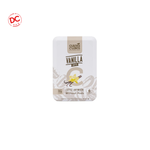 Travel Tin Vanilla Coffee - 6 Ct Box Shelf Stable Grocery